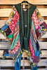 Skipping Songs Poncho/Kimono - Basil