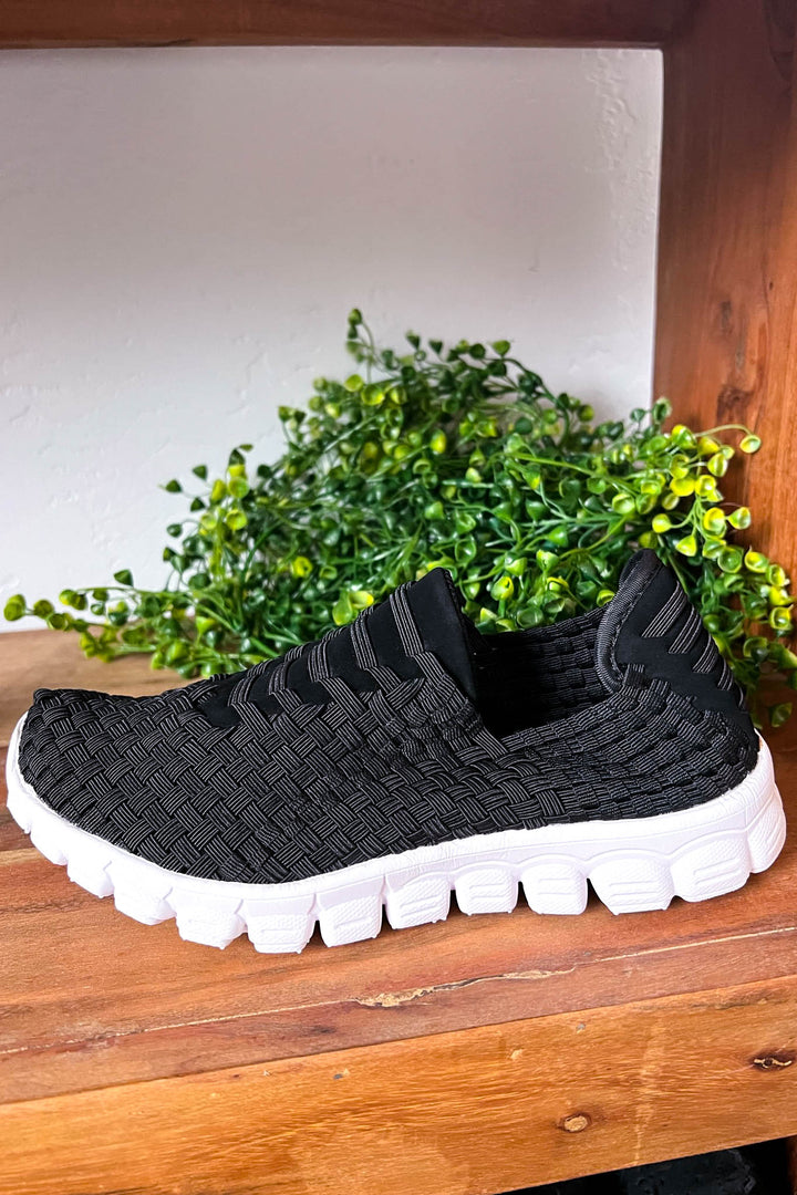 Desired Path Sneakers  - Black (SIZE 6-8-11) SALE