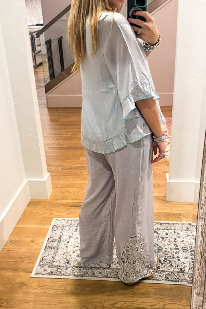 Everlasting Feelings Top - Gray
