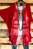 AHB EXCLUSIVE: Finding Perfection Kimono - Red
