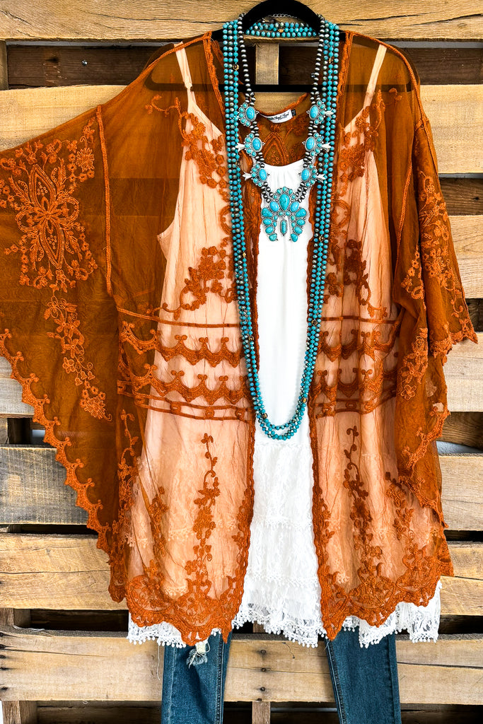 AHB EXCLUSIVE: Finding Perfection Kimono - Rust