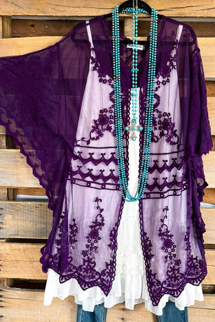 AHB EXCLUSIVE: Finding Perfection Kimono - Purple