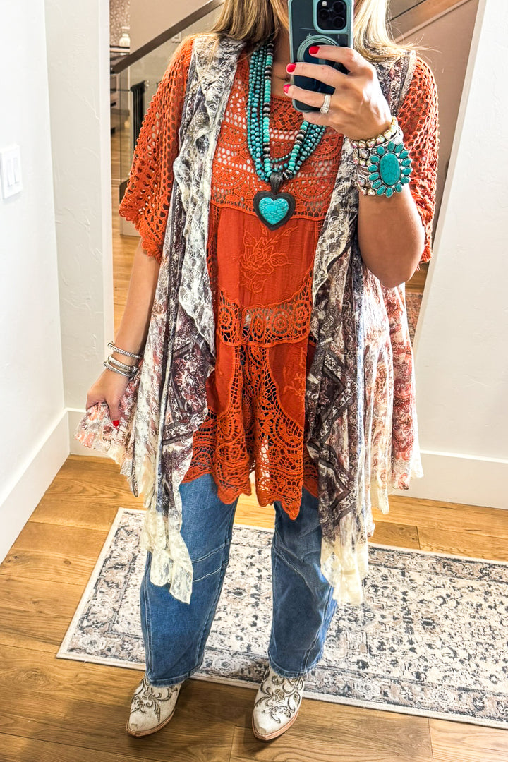 AHB EXCLUSIVE: Season Surprise Vest - BG/Brown .