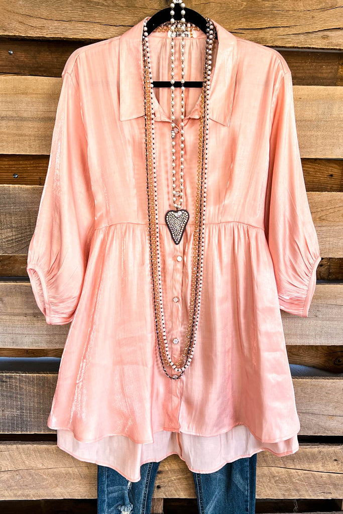 Venice Visions Tunic - Peach