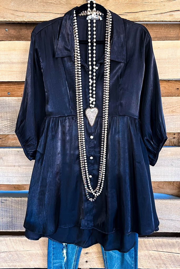 Venice Visions Tunic - Black