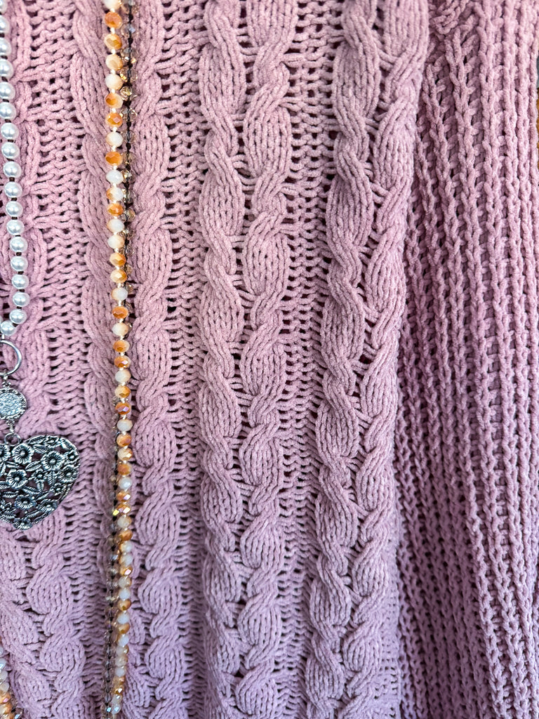 Everyday Comfort Sweater - Lt. Mauve