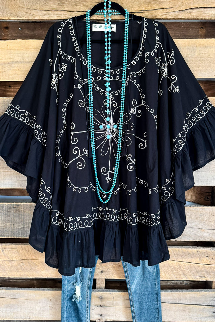 AHB EXCLUSIVE: Stories To Tell Blouse - Black - 100% COTTON