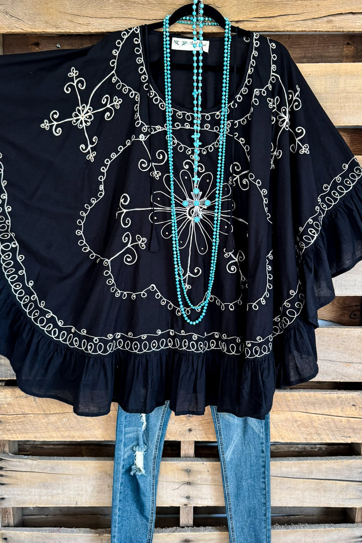 AHB EXCLUSIVE: Stories To Tell Blouse - Black - 100% COTTON