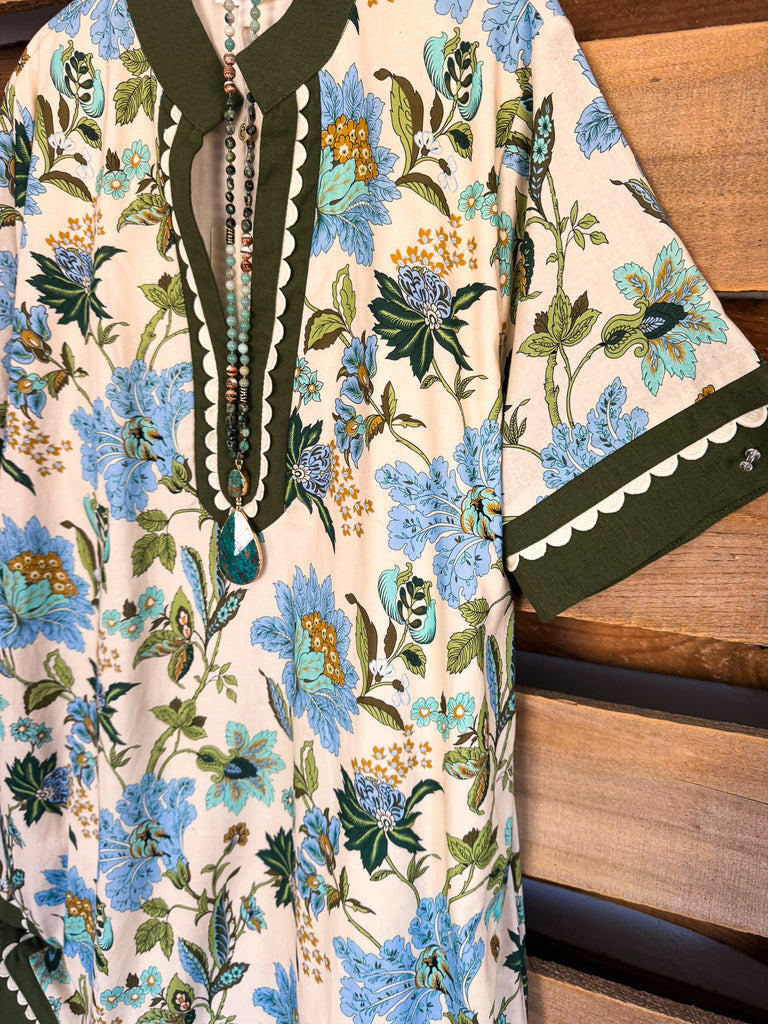 Graceful Days Dress - Ecru - 100% Cotton