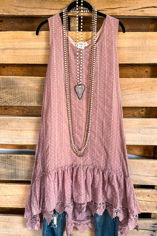 Extender: Slip on Tank/Tunic - Mauve