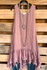 For The Sake Of Love Dress - Mauve