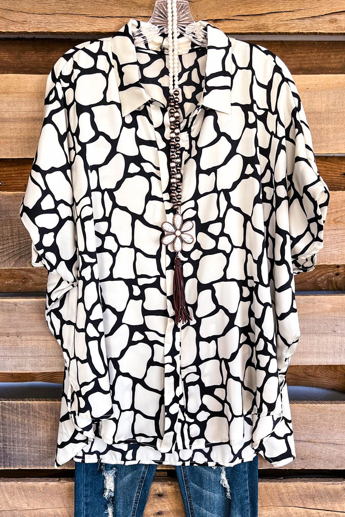 Venture Awaits Tunic - Cream