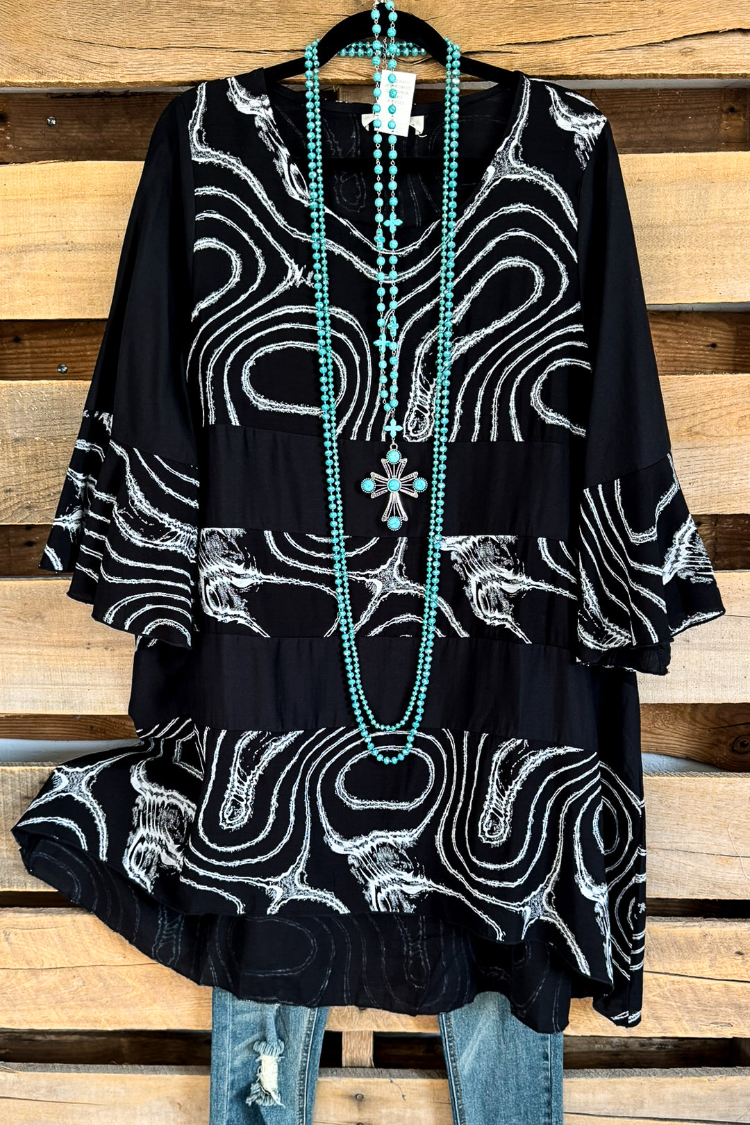 Timeless Dreams Tunic - Black