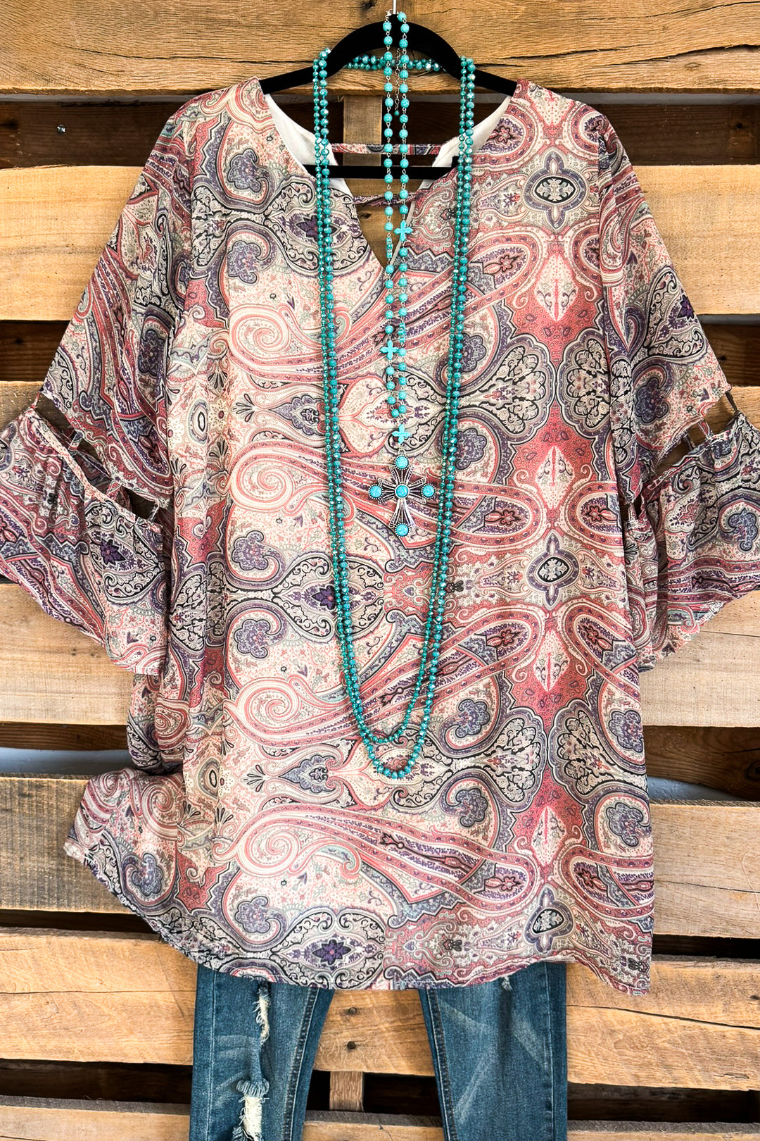 Blushing Engagements Tunic - Blush - SALE