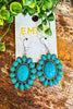 Exquisite Turquoise & Sliver Earrings