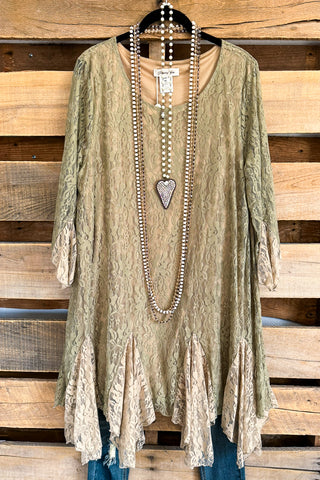 Boho Vibes Oversized Kimono - Sage