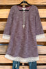 Sparkling Purpose Dress - Wine