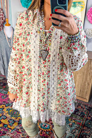 Looking Back Top - Black