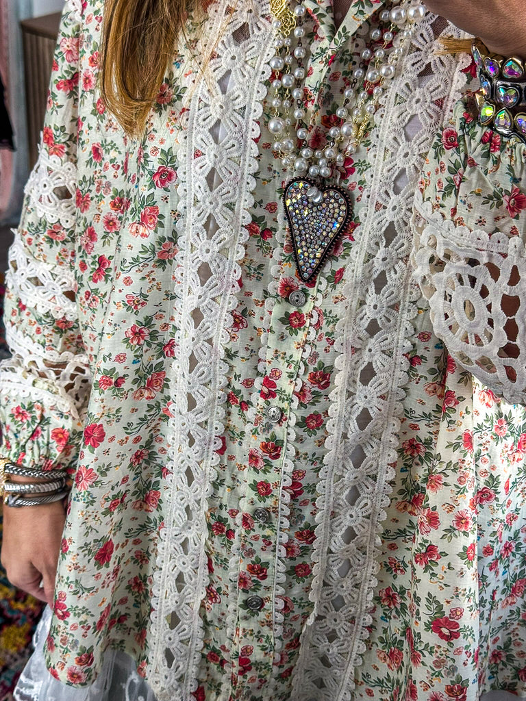 Comes Naturally OVERSIZED Top - Natural