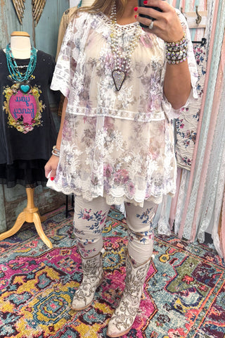 Looking Back Top - Black