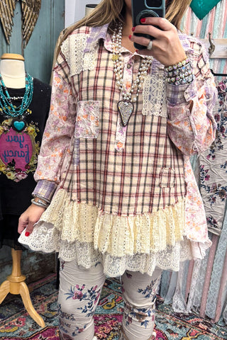 Looking Back Top - Black