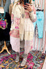 Peach Wood Haven Duster - Mauve