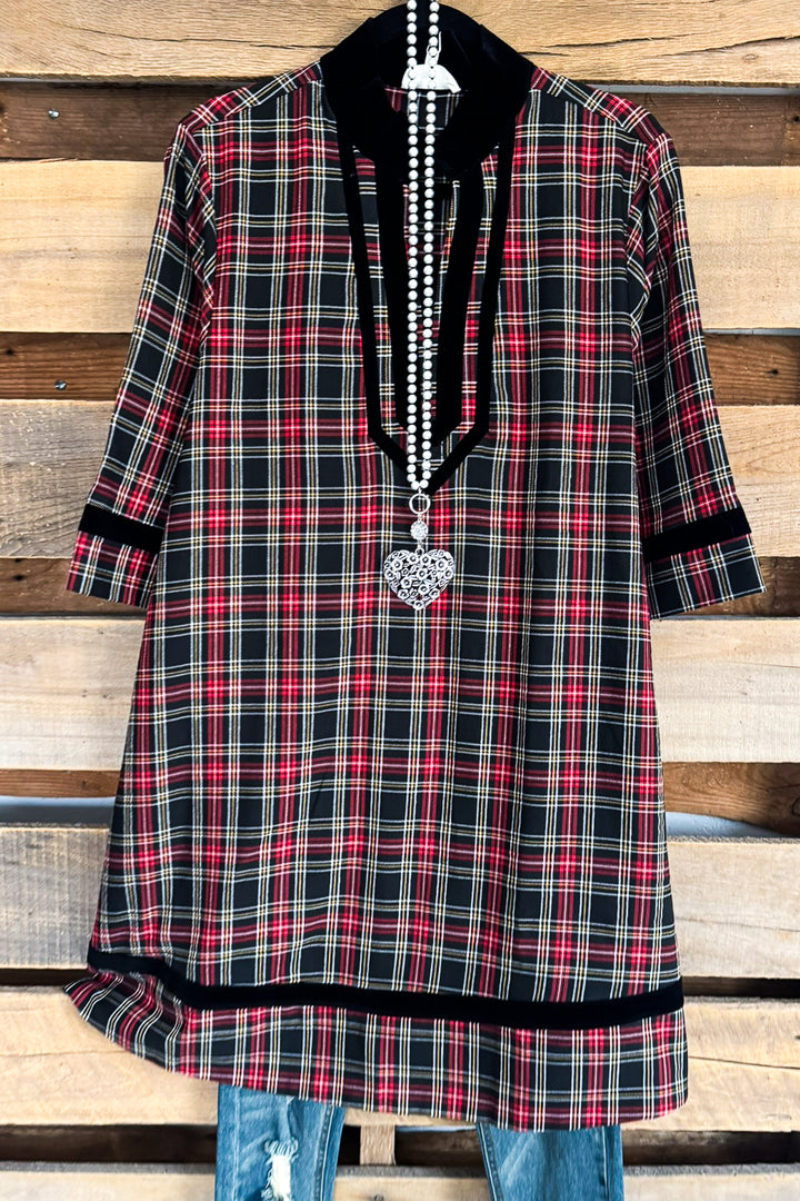 Seasons Greetings Dress - Black