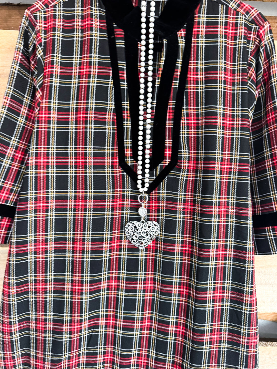 Seasons Greetings Dress - Black