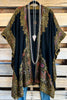 Imagination At Best Kimono - Blk/Gold