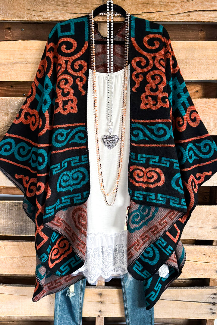 Chapter By Chapter Poncho - Black
