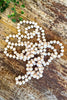Long Beaded Necklace - WHT