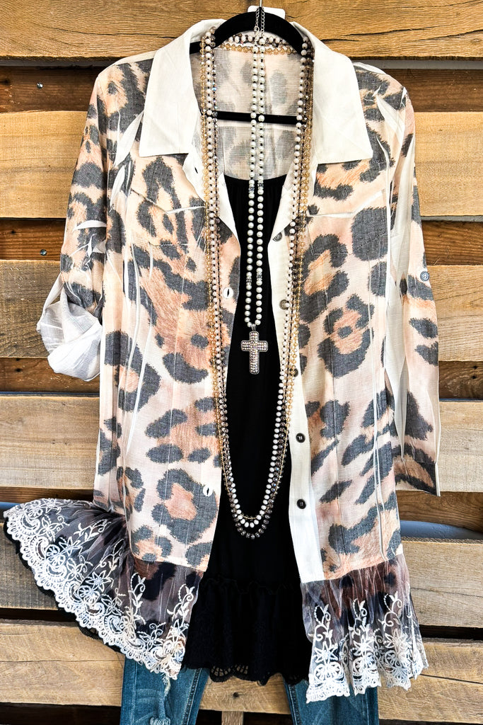 AHB EXCLUSIVE: Mindfulness Harmony Top -Leopard