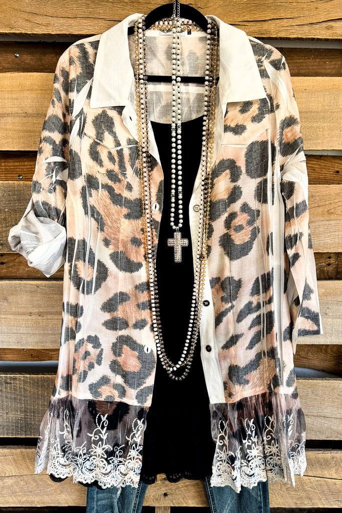 AHB EXCLUSIVE: Mindfulness Harmony Top -Leopard