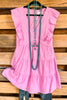 A-List Summer Dress - Lilac - 100% COTTON - SALE
