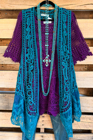 Boho Vibes Oversized Kimono - Sage