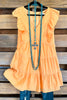 A-List Summer Dress - Sunkist - SALE