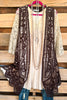 AHB EXCLUSIVE: Dream Weaver Vest - Brown - 100% COTTON