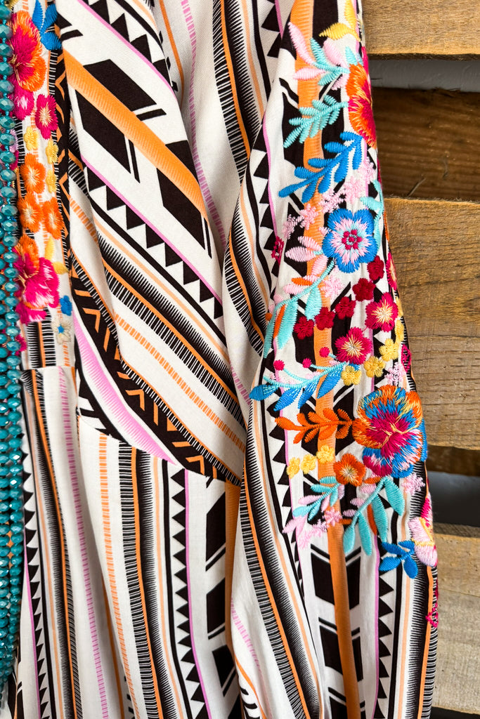 Tribal Bouquet Top - Multi