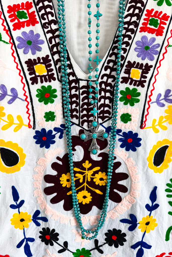 AHB EXCLUSIVE: Building Up Excellence Tunic/Dress - White - 100% COTTON