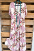 Morning Sweetness Maxi Dress - Blush - SALE