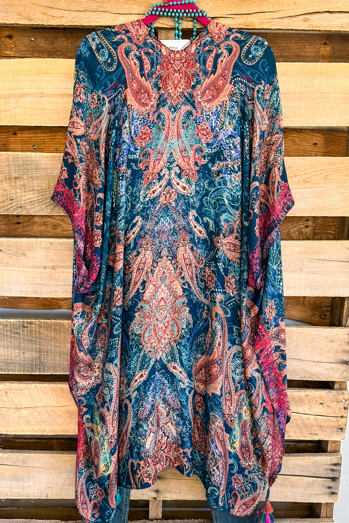 Timeless Paisley Kimono - Sopia