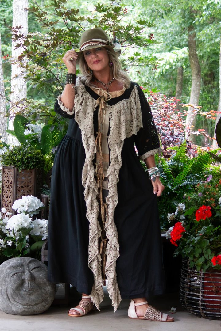 PRE ORDER: Midnight Skies Duster - Black