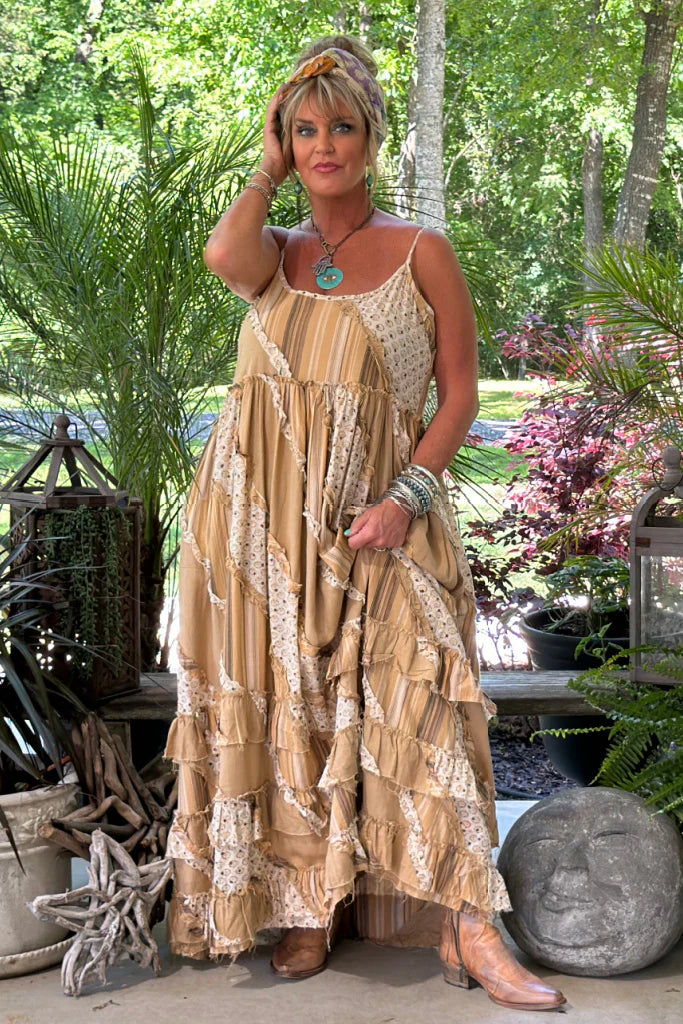 Evening Path Dress - 100% Cotton