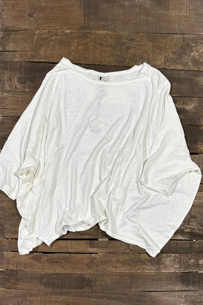 PRE ORDER: Beyond The Moon Oversized Top - Parchment