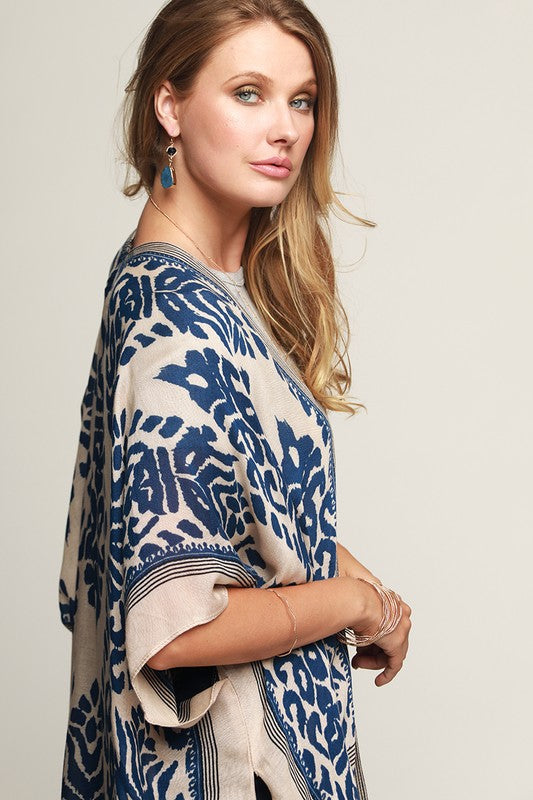AHB EXCLUSIVE: Bali Intentions Kimono - Navy - SALE