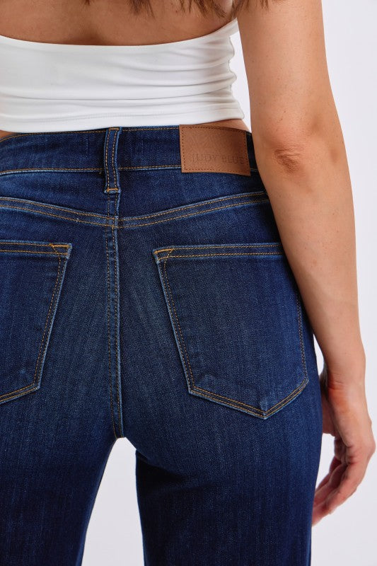 JUDY BLUE: Santa Fe High Waisted Jean - Dark Wash