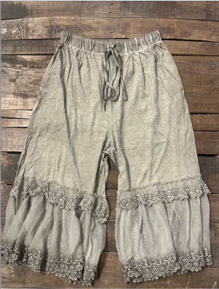 Garden Party Bloomer - Charcoal - 100% Cotton