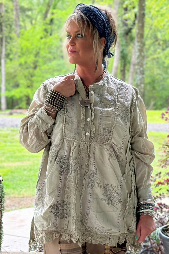 Living in The Moment Top - 100% Cotton