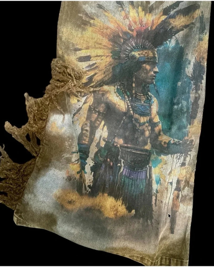 Spirit of a Warrior Corduroy Pants - 100% Cotton