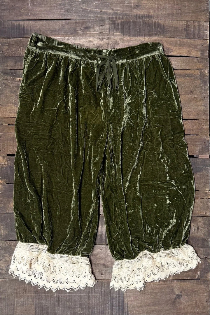 Vintage Romance Bloomers - Olive
